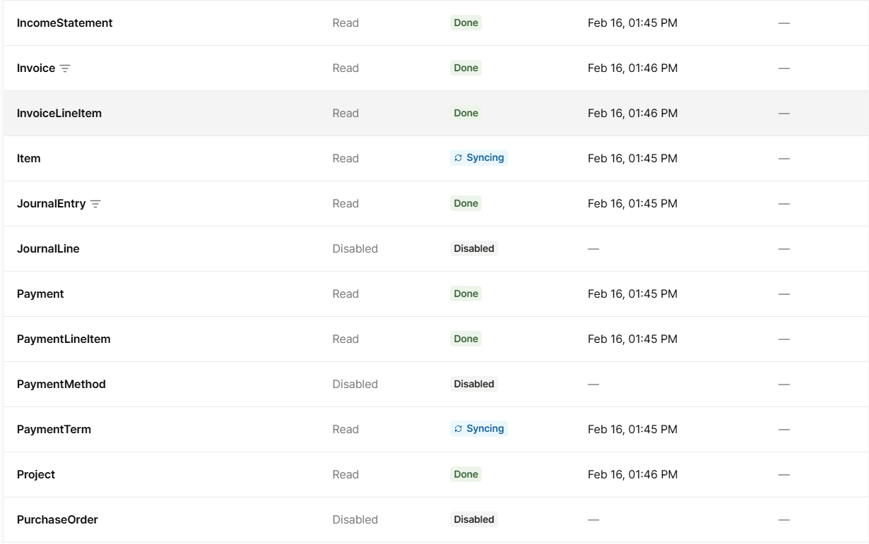 Data syncing in progress